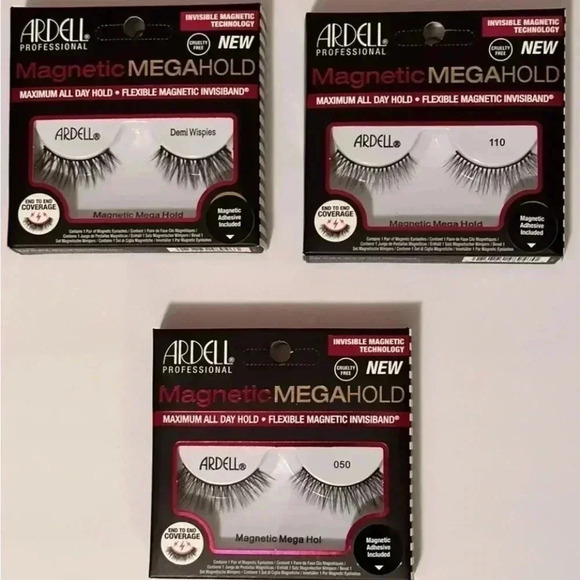 Ardell Other - Ardell Magnetic Lashes NIB Set Of 3 NEW